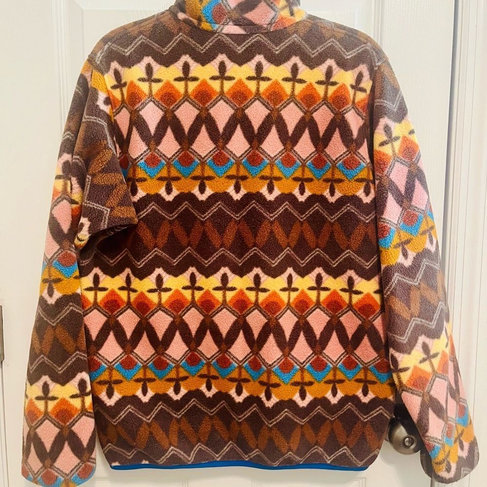 Patagonia Synchilla Snap-T Fleece Pullover Companion Big Anthos Medium NWOT - Picture 7 of 7